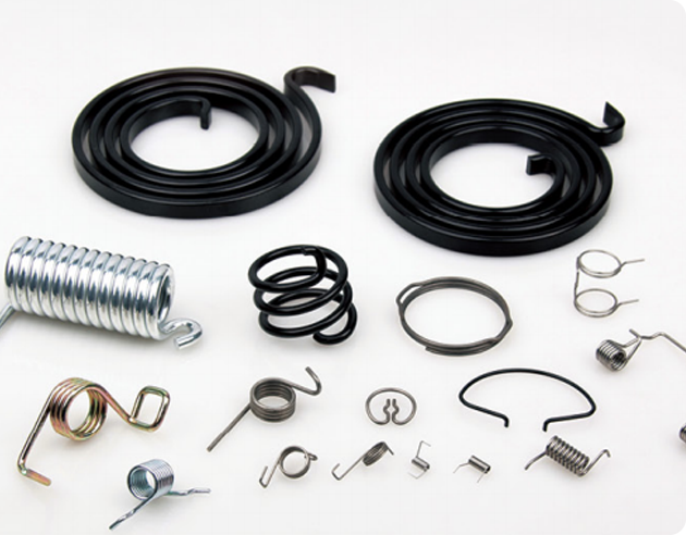 Characteristics of compression springs.